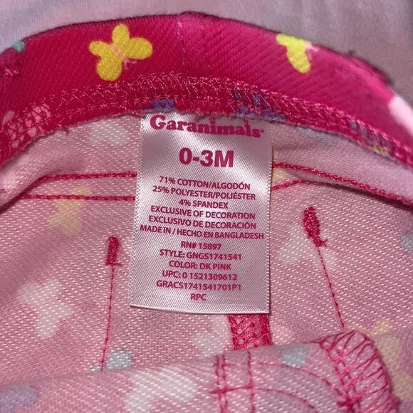 🛍CUTE Little Girls OUTFIT ( NWT TOP ) SIZE 0- 3 MONTHS - Picture 5 of 8